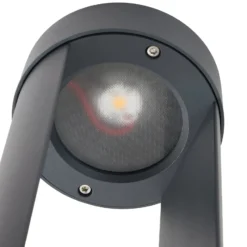 Lindby LED-pylväsvalaisin Soriq, antrasiitti, korkeus 75 cm, IP54