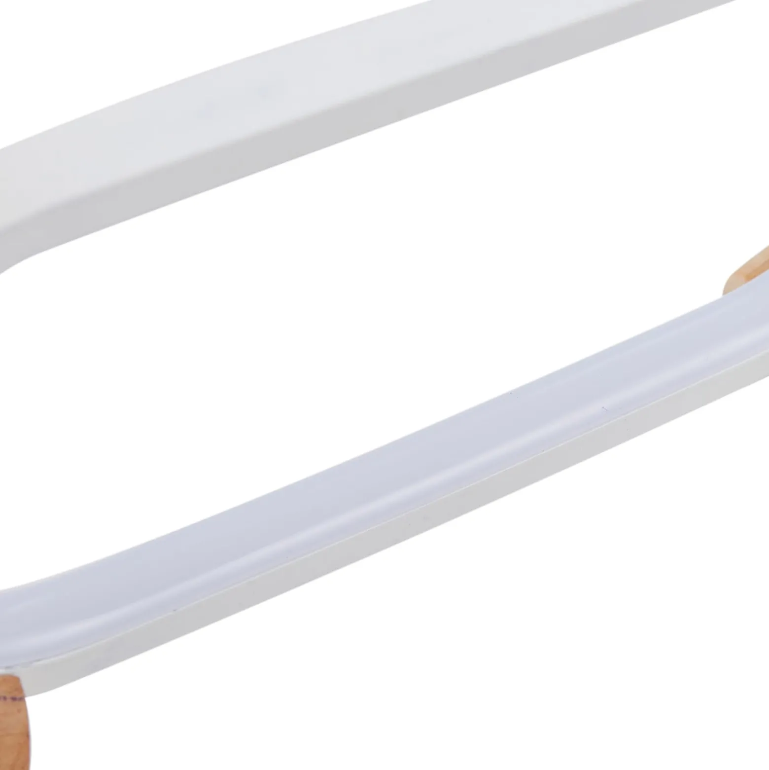 Lindby LED-pöytävalaisin Hirvi, valkoinen, puu, 31 cm, CCT, himmennettävä