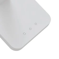 Lindby LED-pöytävalaisin Rylas, valkoinen, USB, CCT