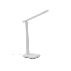 Lindby LED-pöytävalaisin Rylas, valkoinen, USB, CCT