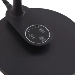Lindby LED-pöytävalaisin Valtaria, musta, CCT, himmennettävä