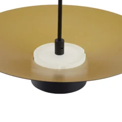 Lindby LED-riippuvalaisin Norvind, 10-lamppuinen, musta, himmennettävä.