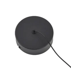 Lindby LED-riippuvalaisin Norvind, 2-lamppuinen, musta, metalli