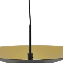 Lindby LED-riippuvalaisin Norvind, 2-lamppuinen, musta, metalli