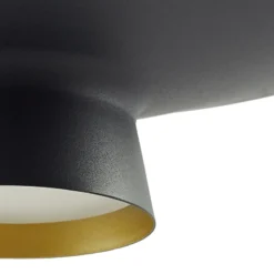 Lindby LED-riippuvalaisin Norvind, 2-lamppuinen, musta, metalli