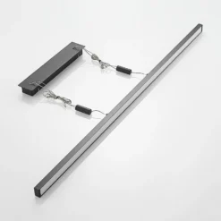Lindby LED-ripustusvalaisin Arneja, musta, CCT, korkeussäädettävä