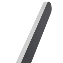 Lindby LED-seinävalaisin Borian, musta, alumiini, 40 cm