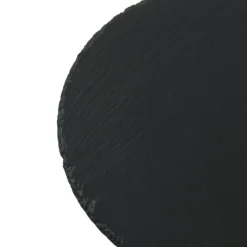 Lindby LED-seinävalaisin Peetu, Ø 25 cm, liuskekivi, himmennettävä