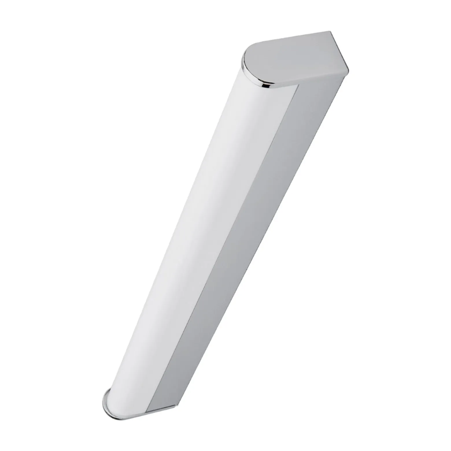 Lindby LED-seinävalaisin Philippa, pyöreä, 58cm, kromi, IP44