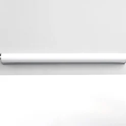 Lindby LED-seinävalaisin Philippa, pyöreä, 58cm, kromi, IP44