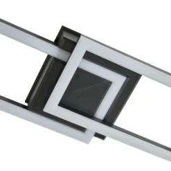 Lindby LED-ulkokattolamppu Finian, 64 cm x 21 cm, CCT himmennettävä