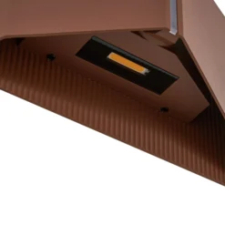 Lindby LED-ulkoseinävalaisin Anlira, ruskea, Up & down, IP65