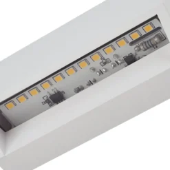 Lindby LED-ulkoseinävalaisin Appeso, leveys 10 cm, 2 kpl:n sarja