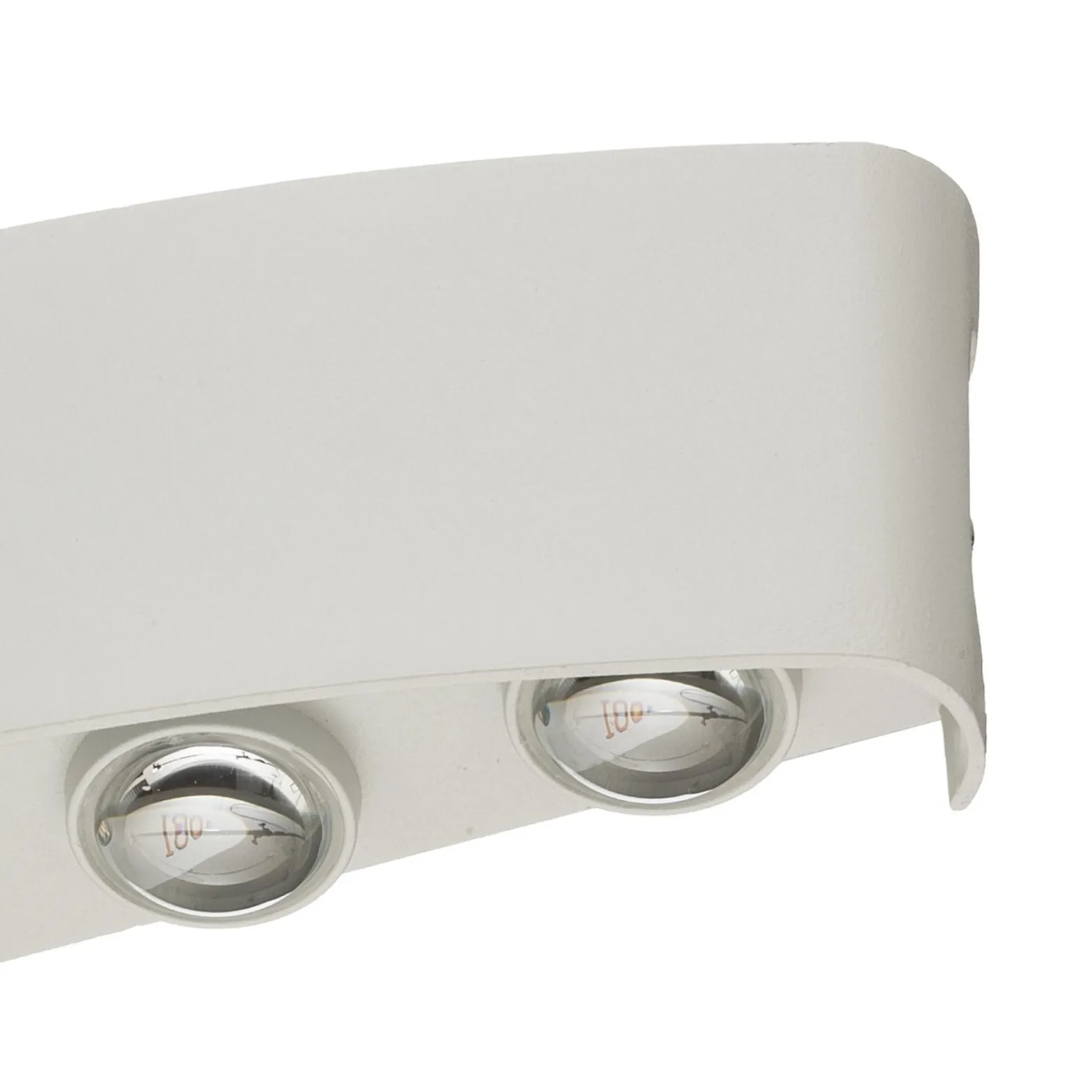 Lindby LED-ulkoseinävalaisin Ithan, 5-lamppuinen, valkoinen, 27 cm
