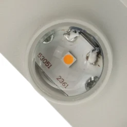 Lindby LED-ulkoseinävalaisin Ithan, 5-lamppuinen, valkoinen, 27 cm