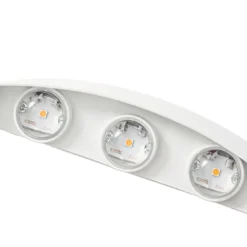 Lindby LED-ulkoseinävalaisin Ithan, 3-lamppuinen, valkoinen, 17 cm