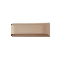 Lindby LED-ulkoseinävalaisin Lenore, beige, metalli, 36,5 cm