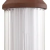 Lindby LED-ulkoseinävalaisin Neravio, ruoste, korkeus 26 cm, IP54