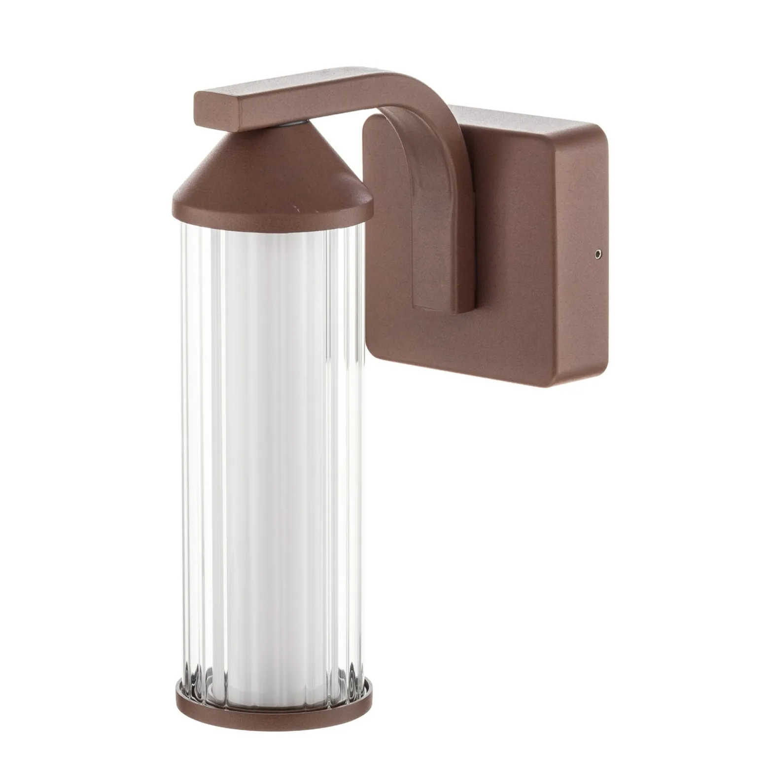 Lindby LED-ulkoseinävalaisin Neravio, ruoste, korkeus 26 cm, IP54