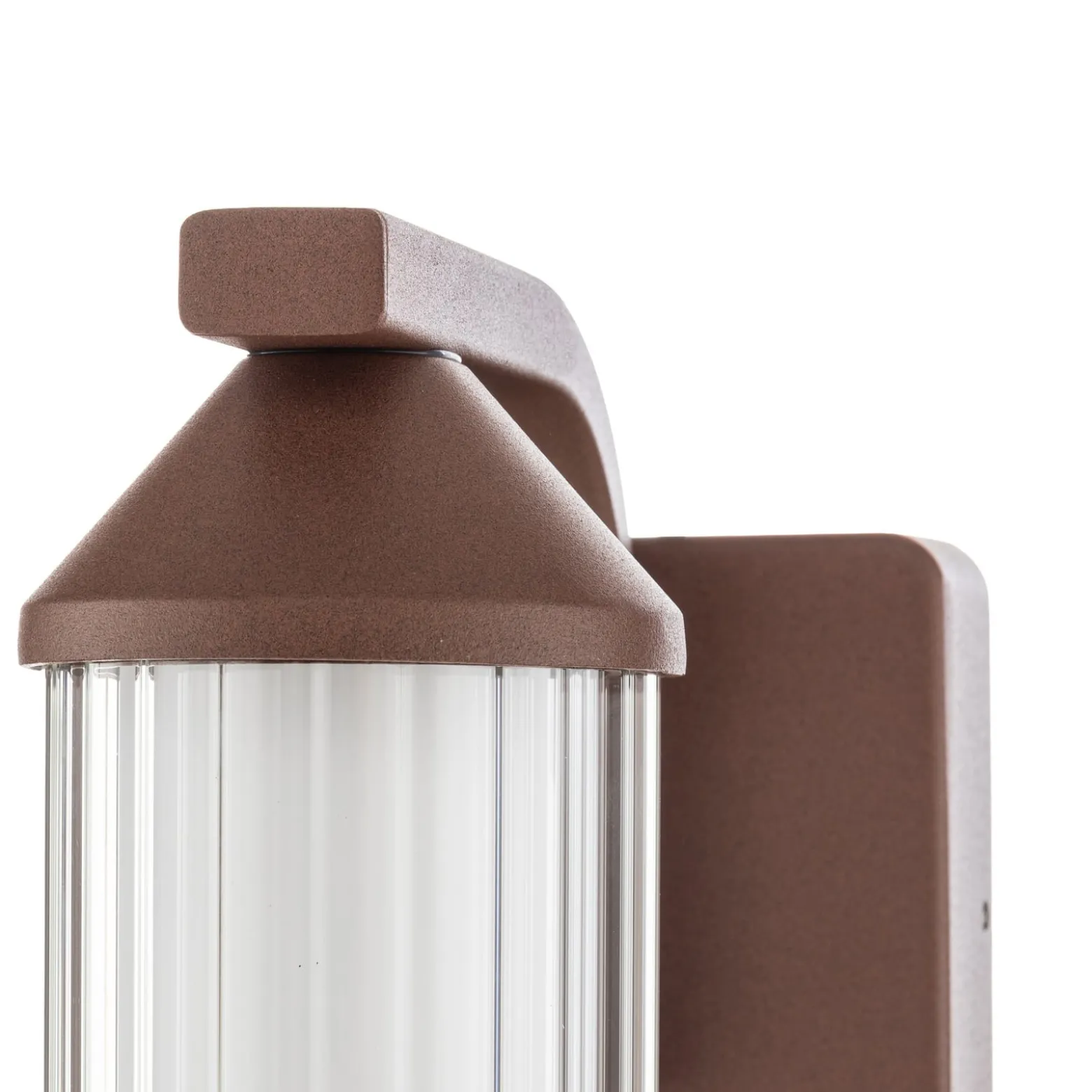Lindby LED-ulkoseinävalaisin Neravio, ruoste, korkeus 26 cm, IP54