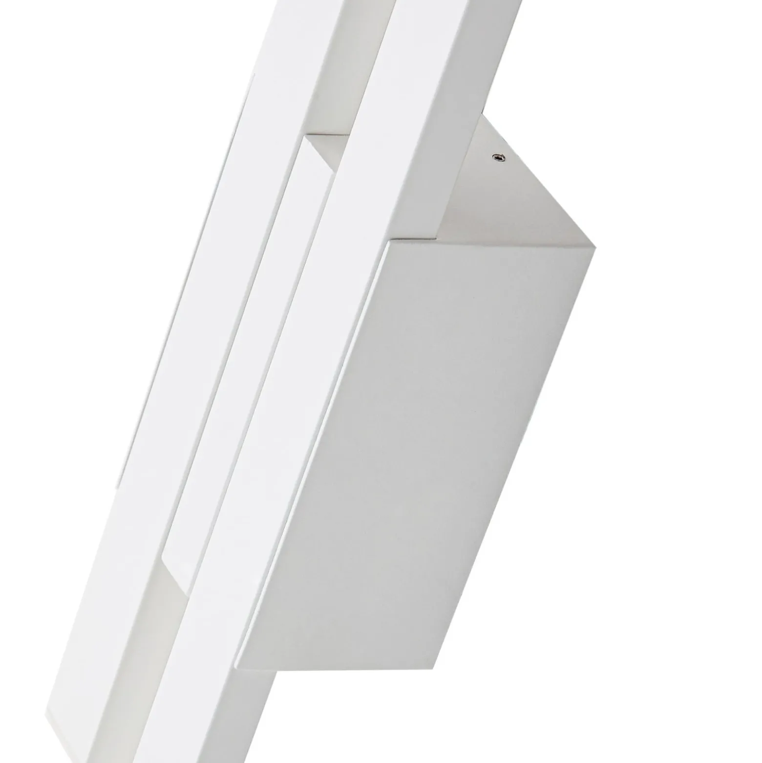 Lindby LED-ulkoseinävalaisin Sakari, valkoinen, alumiini, korkeus 59 cm