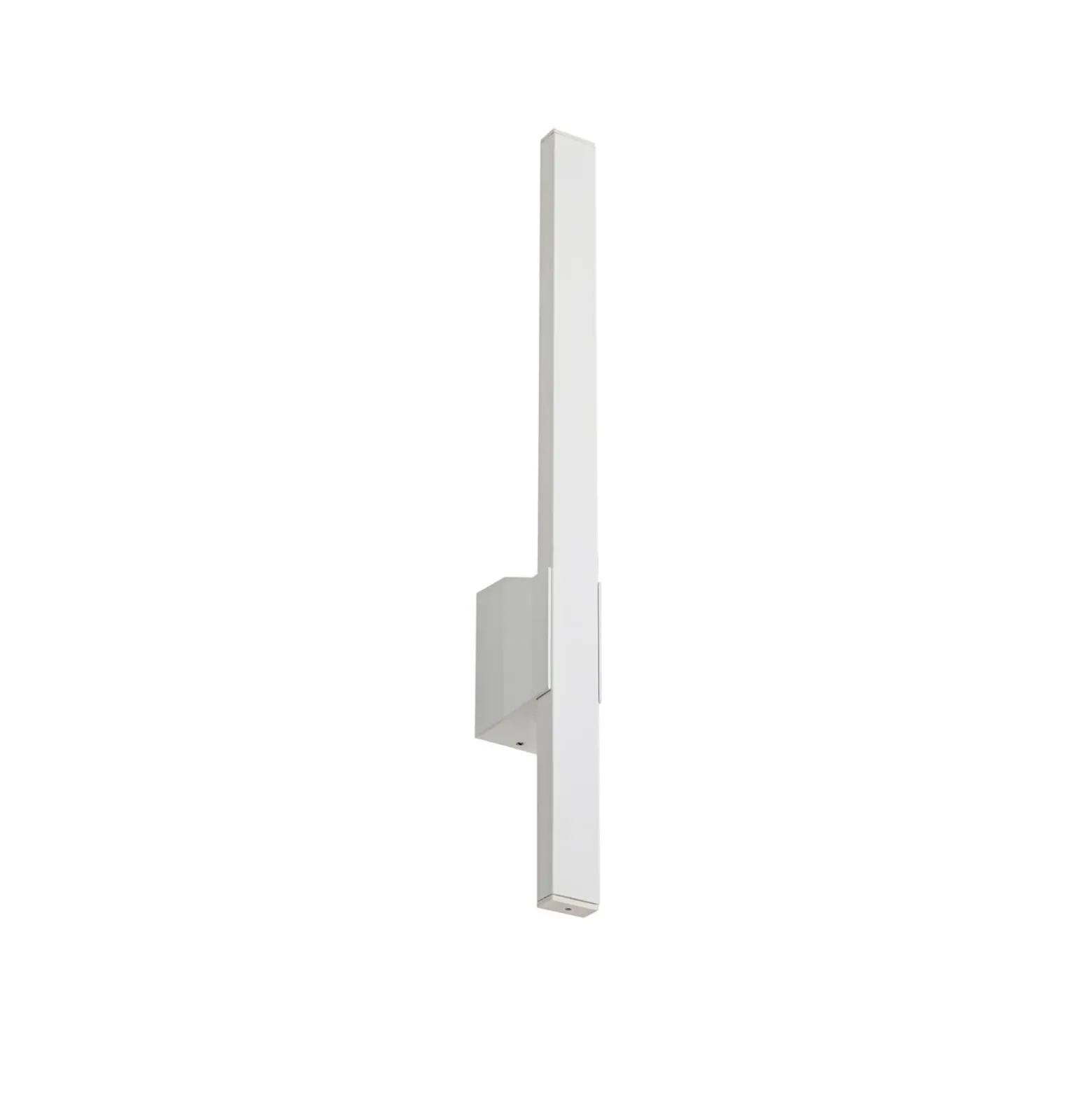 Lindby LED-ulkoseinävalaisin Sakari, valkoinen, alumiini, korkeus 50 cm
