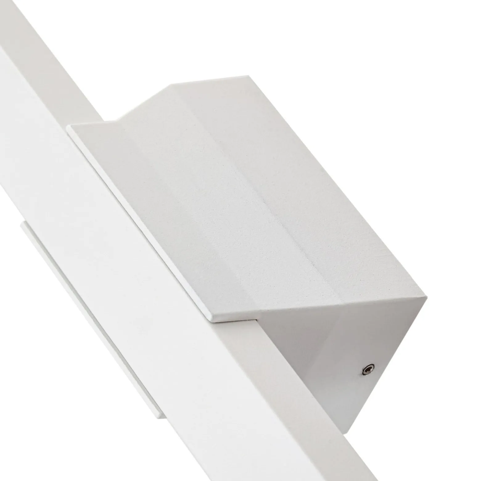 Lindby LED-ulkoseinävalaisin Sakari, valkoinen, alumiini, korkeus 50 cm