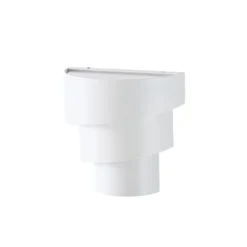 Lindby LED-ulkoseinävalaisin Valir, valkoinen, kolme varjostinta, IP54