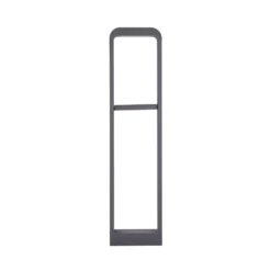 Lindby LED-valaisin Darko, 80 cm, harmaa, metallia, IP54