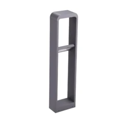 Lindby LED-valaisin Darko, 80 cm, harmaa, metallia, IP54