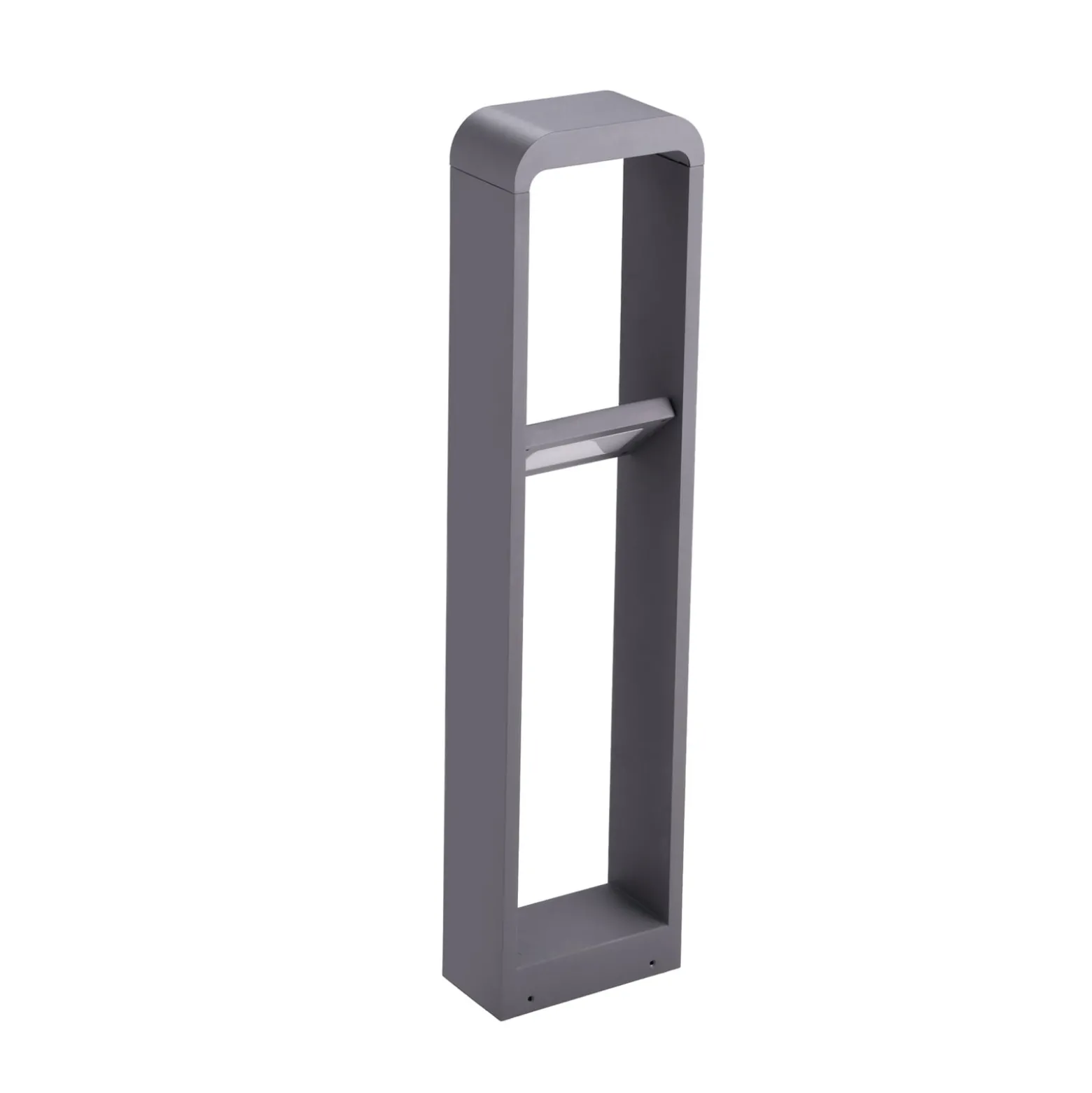 Lindby LED-valaisin Darko, 80 cm, harmaa, metallia, IP54