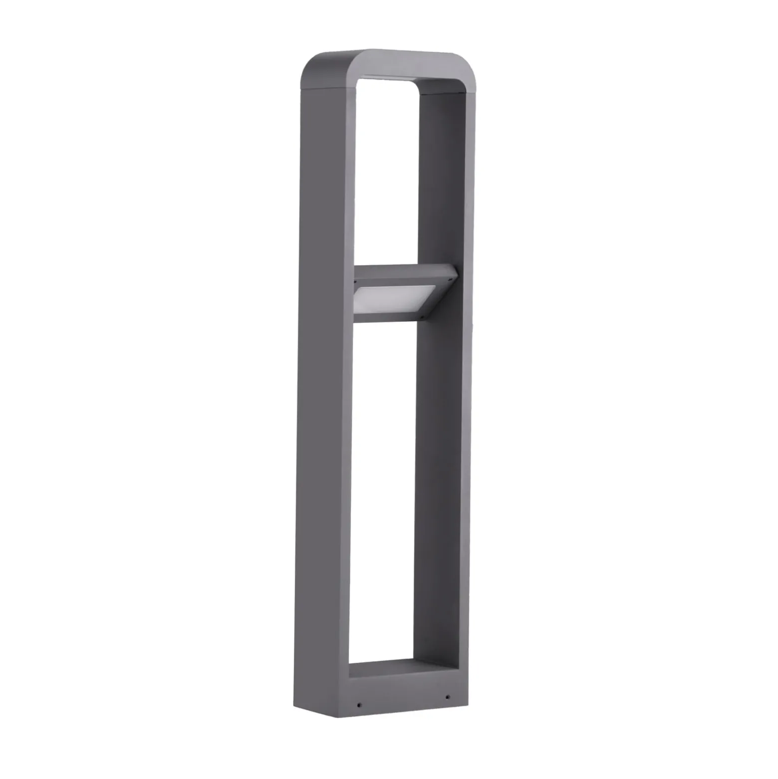 Lindby LED-valaisin Darko, 80 cm, harmaa, metallia, IP54