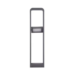 Lindby LED-valaisin Darko, 80 cm, harmaa, metallia, IP54