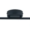 Lindby LED-valonheitin Manel, musta, rauta, 35 cm pitkä, 2-valo.