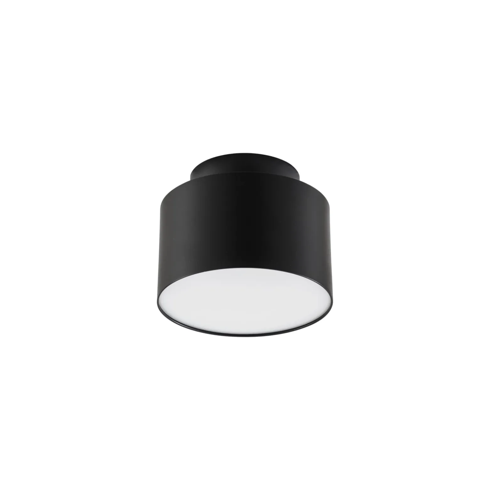 Lindby LED-valonheitin Nivoria, 11 x 9 cm, musta, metallia