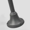 Lindby Madea ulkovalaisin, harmaa, 2-valo, 212 cm, E27, IP44
