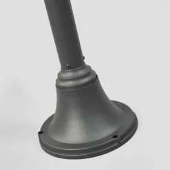 Lindby Madea ulkovalaisin, harmaa, 2-valo, 212 cm, E27, IP44