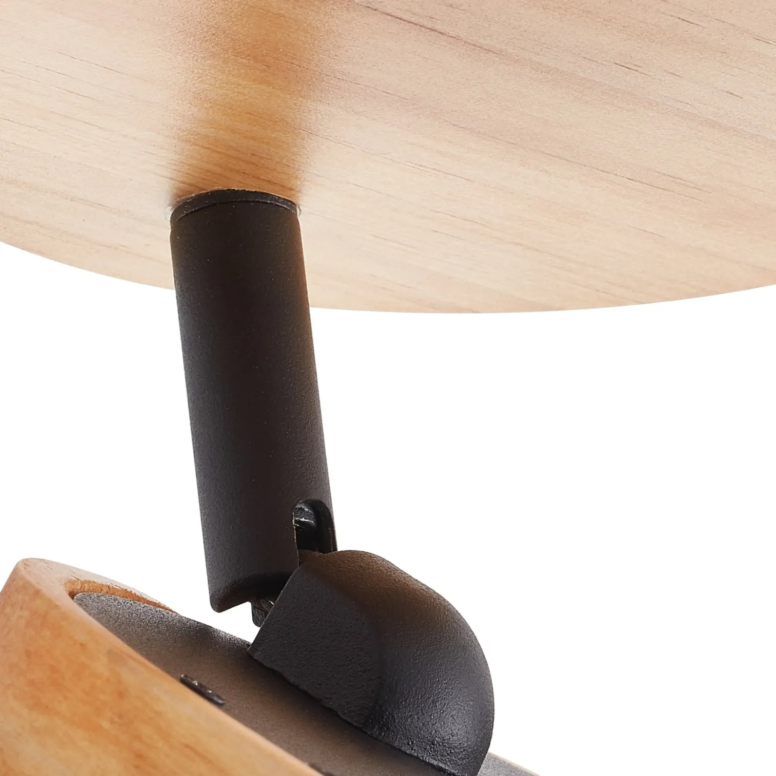 Lindby Manel LED-valonheitin puinen 1-valaisin