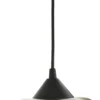 Lindby Marla-riippuvalaisin, pyöreä, lasi, savuharmaa, 50 cm