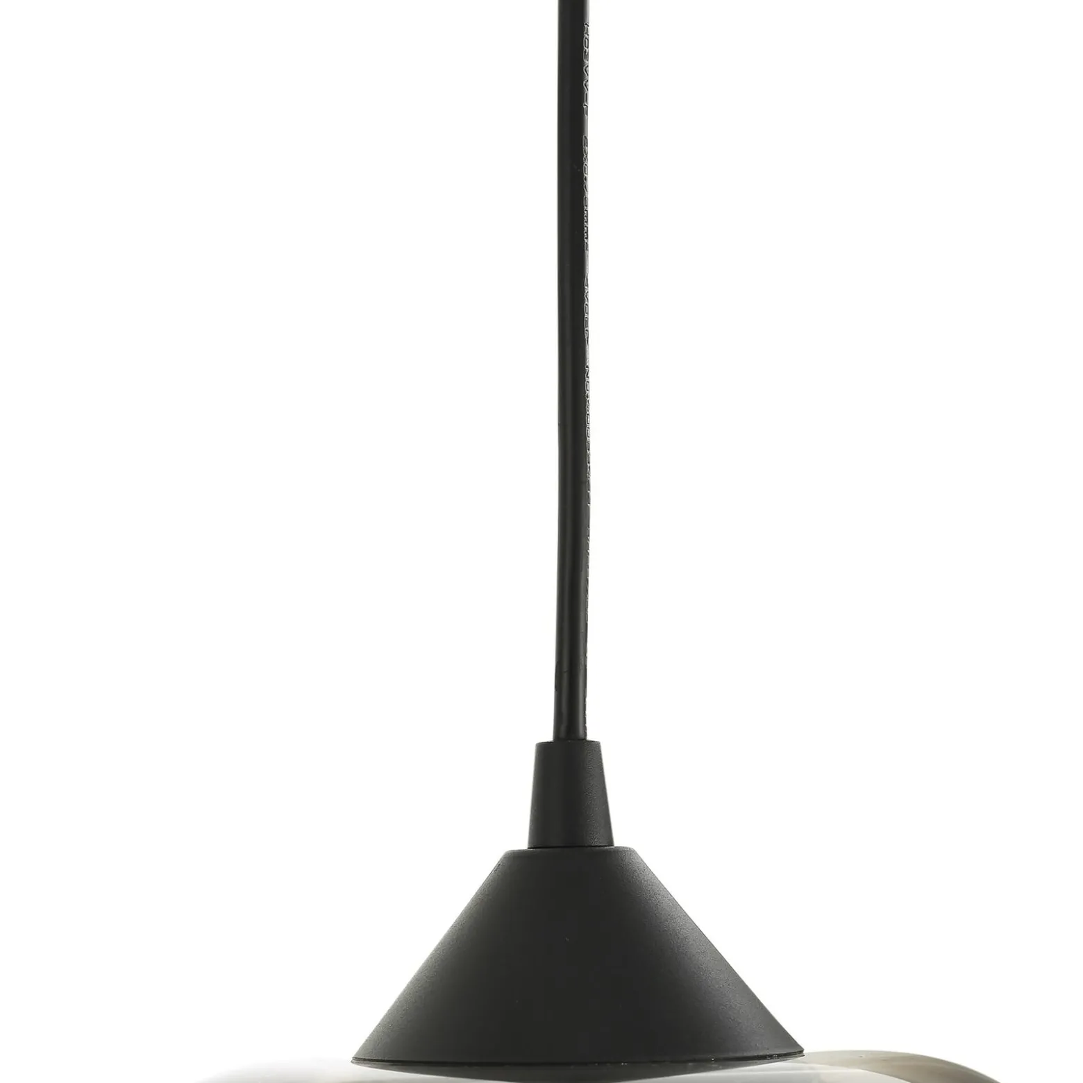 Lindby Marla-riippuvalaisin, pyöreä, lasi, savuharmaa, 50 cm
