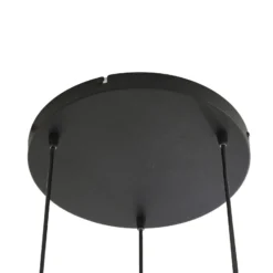Lindby Marla-riippuvalaisin, pyöreä, lasi, savuharmaa, 50 cm