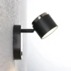 Lindby Marrie -LED-spotti katkaisimella, musta