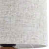 Lindby Mayumi pöytävalaisin, korkeus 31 cm, puu, tekstiili