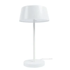 Lindby Milica LED-pöytävalaisin, valkoinen, himmennettävä