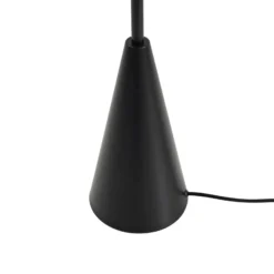 Lindby Norvik lattiavalaisin, korkeus 150 cm, musta/harmaa, metalli