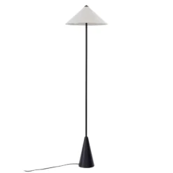Lindby Norvik lattiavalaisin, korkeus 150 cm, musta/harmaa, metalli