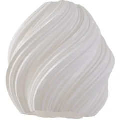 Lindby Nuvia-riippuvalaisin, Ø 30 cm, valkoinen, 3D-tulostettu
