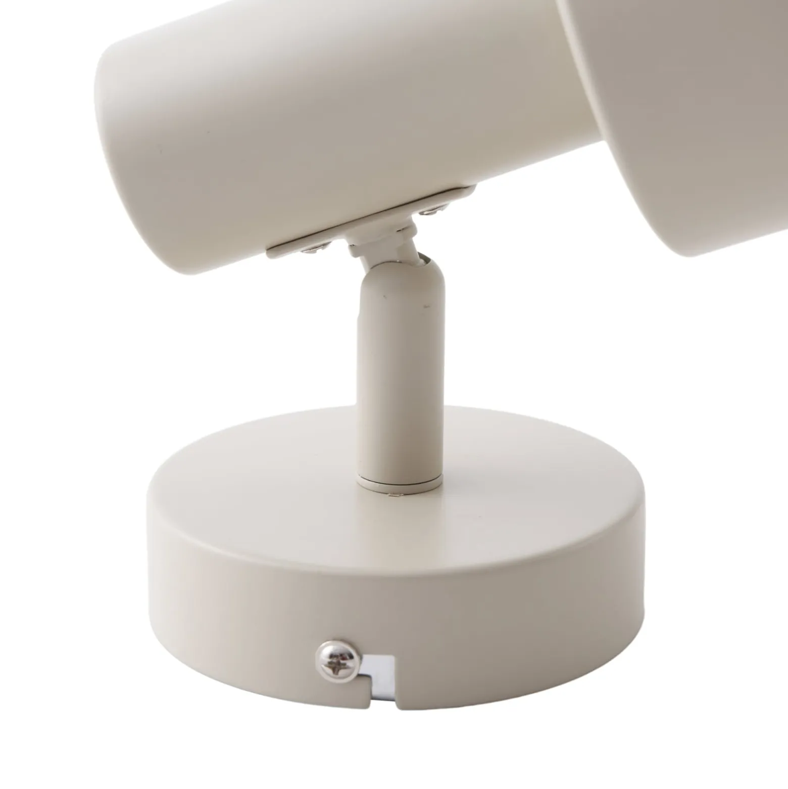 Lindby Ovelia -seinäkohdevalaisin, beige, metalli, E27