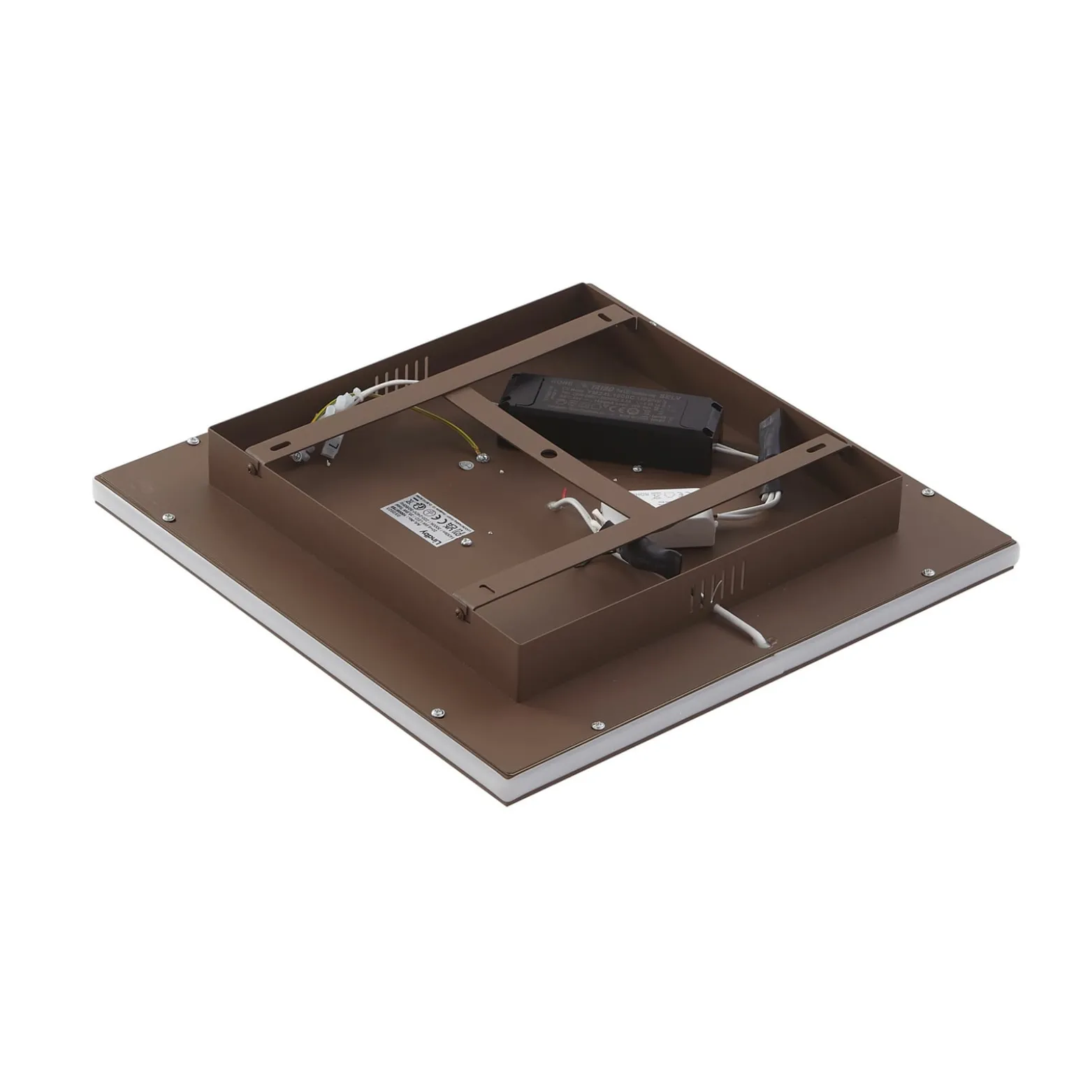 Lindby Pekela LED-kattovalaisin, kulmikas, 40 cm