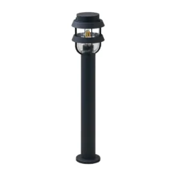 Lindby pylväsvalaisin Alvaro, antrasiitti, 60 cm, IP44, E27